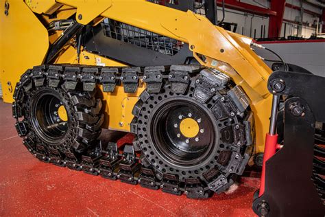 rubber tracks for tire skid steer|bobcat 753 over tire tracks.